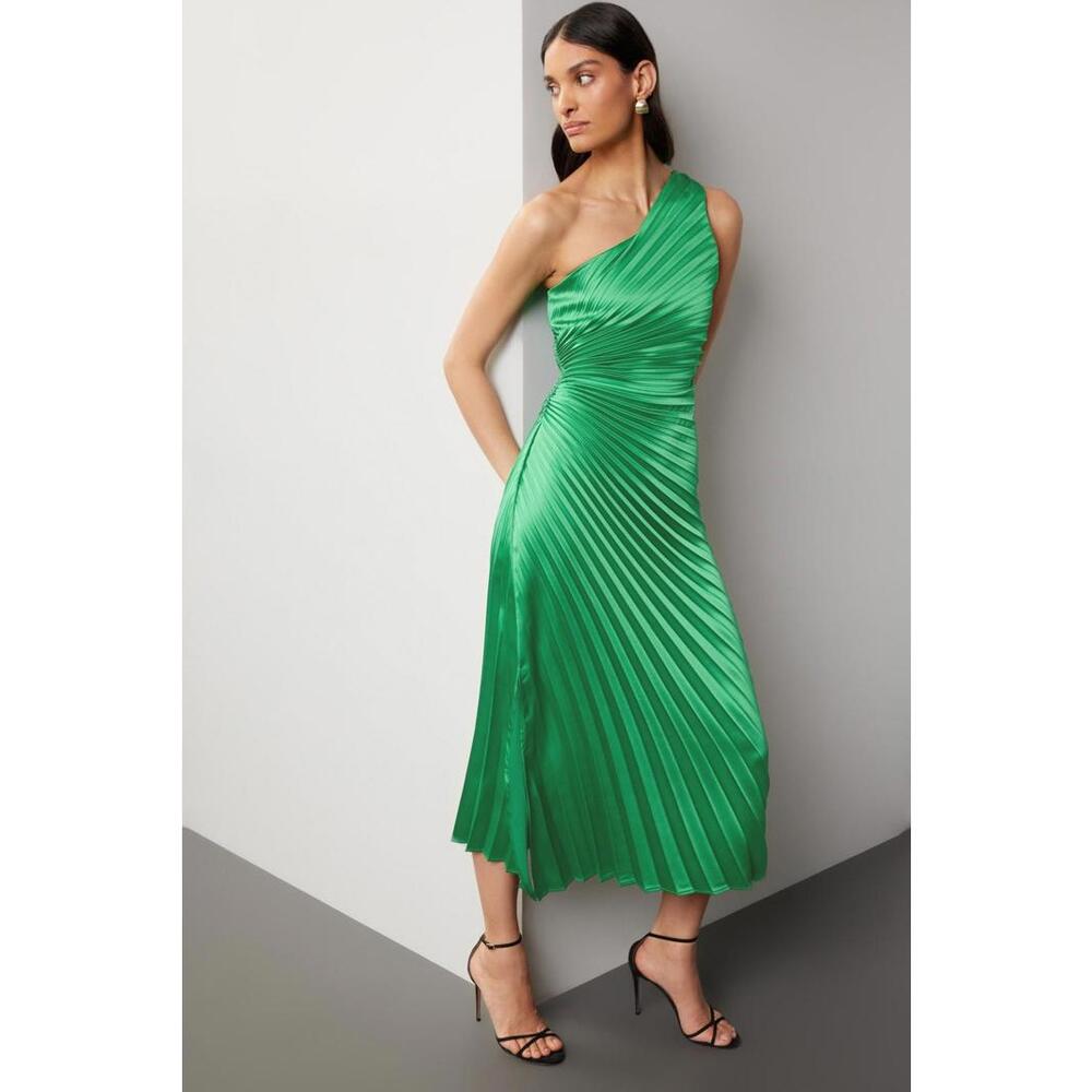 DELFI Collective Leah Dress Green Size L (As Is Condition)
